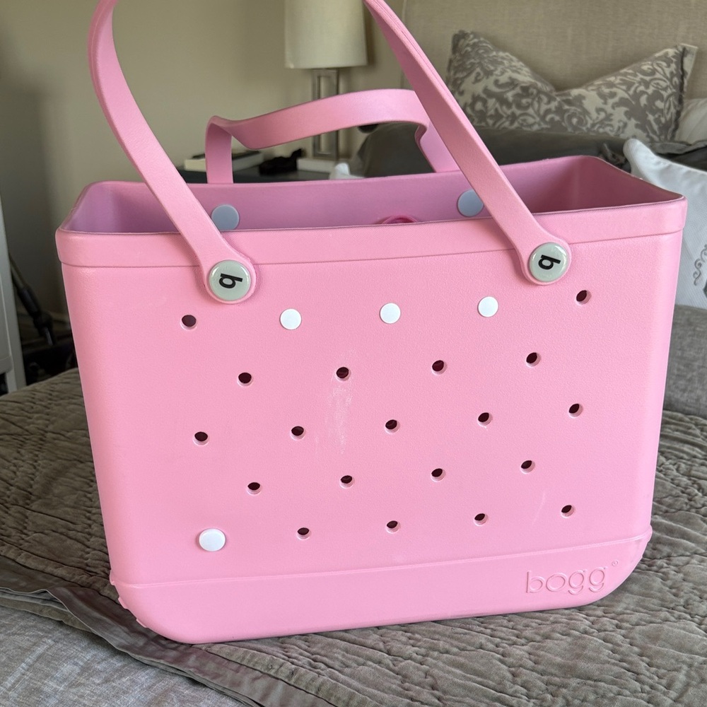 BOGG BAG Pink Perforated Tote